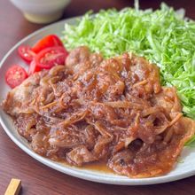 我が家の定番・生姜焼き