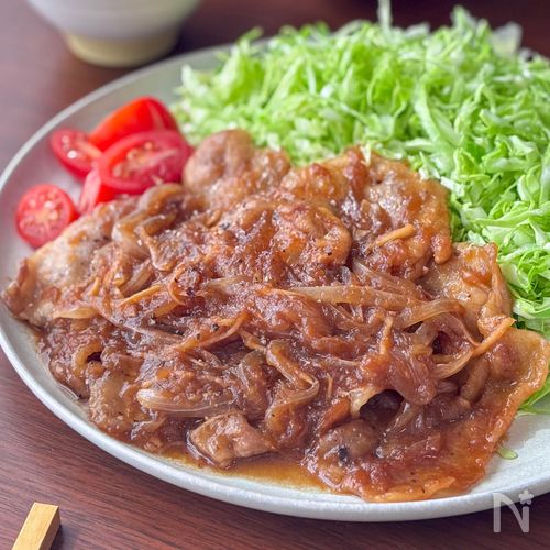 我が家の定番・生姜焼き