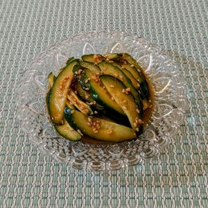 𝔂𝓾𝓶𝓲🍓の作ってみた!投稿(オイムチム(旨辛きゅうり)・おつまみにも最高！【韓国料理】)