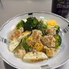 グレの作ってみた!投稿(塩麹でこくうま！ブロッコリーと卵の鶏そぼろあん)