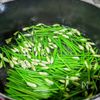 【花にらの胡麻和え】珍しい野菜に出会ったら、まずは食べてみるの工程1