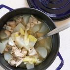 鶏と大根の蒸し煮