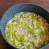 生姜を効かせて体ぽかぽか！ねぎと白菜の鶏ひき肉餡の工程5