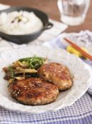 作り置き豆腐ハンバーグで和風ハンバーグランチ♡