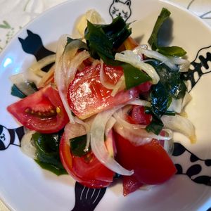 hananekoの作ってみた!投稿(【トマトと新玉ねぎの中華サラダ】血液サラサラ＆腸活・美肌に！)