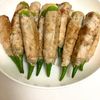 あいるんの作ってみた!投稿(食感楽しい♪オクラの肉巻き)