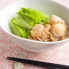 うるいと帆立の酢の物