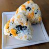 るるる♪の作ってみた!投稿(【炒り卵と韓国のりの混ぜごはん】レンジで簡単！混ぜるだけ◎)