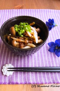 しめじの梅おかか昆布和え 【作り置きOK】