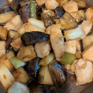ちゃんこ犬の作ってみた!投稿(鶏肉となすの甘酢炒め【#簡単#作り置き#黄金比率】)