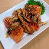 まゆのの作ってみた!投稿(ご飯がめっちゃ進むおかず♡秋鮭と舞茸の甘辛炒め)
