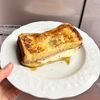 ケの作ってみた!投稿(ふわとろ食感♡『ハムとチーズのフレンチトースト』やみつきの味)