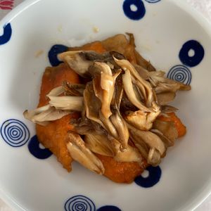 万福の作ってみた!投稿(秋の味覚♡鮭とたっぷりきのこの南蛮漬け)