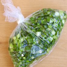あると便利！薬味葱の冷凍保存方法