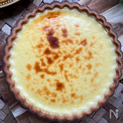 《市販のタルト生地で簡単》チーズケーキタルト