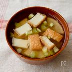 【厚揚げと大根の味噌汁】基本の出汁のとり方