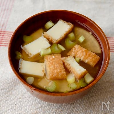 【厚揚げと大根の味噌汁】基本の出汁のとり方