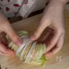 【肉汁を閉じ込めた♡】ロール白菜の工程2