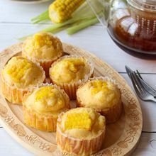 おから入りで栄養満点！
とうもろこしの米粉マフィン