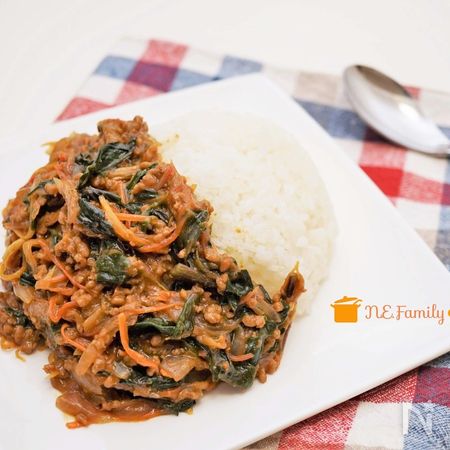 子どもも食べれる ほうれん草たっぷりドライカレー By 安蒜ゆい レシピサイト Nadia ナディア プロの料理家のおいしいレシピ