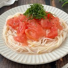 冷凍トマトで『カッペリーニ風トマトそうめん』衝撃簡単でウマ！
