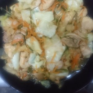 1312053の作ってみた!投稿(簡単で美味しいから定番になる【鶏ももとキャベツの和風旨煮】)