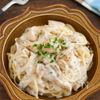 濃厚♡鶏肉と舞茸のクリームパスタ