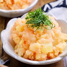 明太マヨで混ぜるだけ♡すぐ作れる♪『めんたいポテサラ』