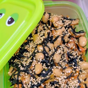 まゆのの作ってみた!投稿(まろやかでやさしい♩ひじきの炒り煮)