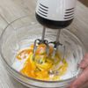 オイル不使用！水で作る。「ふわふわ台湾カステラ」の工程3