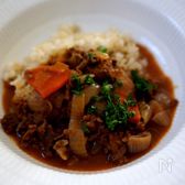 ブラウンソースから作るハヤシライス