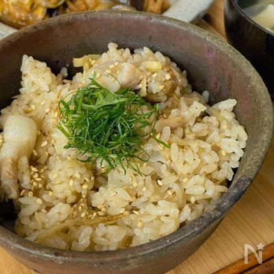 おかわりが止まらない【豚バラのしぐれ煮風炊き込みご飯】