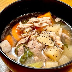 michuの作ってみた!投稿(【豚こま大根のねぎ塩スープ】満足感がすごい!絶品スープ♪)