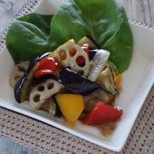 野菜のマリネ、バルサミコ風味
