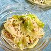 michuの作ってみた!投稿(お湯で戻して和えるだけ♪「レタスとツナのさっぱり春雨サラダ」)