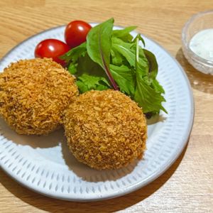 やあの作ってみた!投稿(油で揚げない！技アリ♪かぼちゃコロッケ)