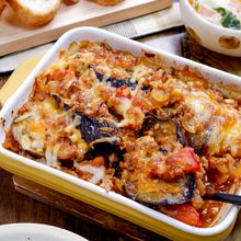 【なすのミートグラタン】じゅわっと♡ワンパン＆トマト缶不要♬