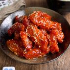 焼いてタレをからめるだけ♪「鶏むねヤンニョムチキン」