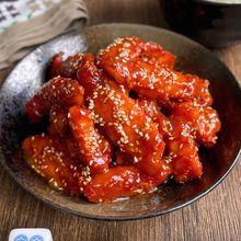 焼いてタレをからめるだけ♪「鶏むねヤンニョムチキン」
