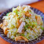 キャベツと油揚げのナムル【レンジでぱぱっと！】