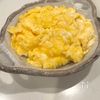 ワンパンでつくる!⟡【豚肉と小松菜のとろたま中華丼】の工程2