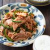ゴーヤ入り豚しゃぶキムチ