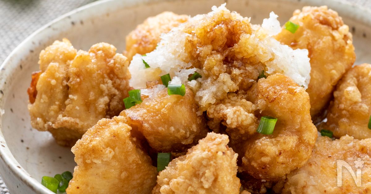 簡単！和風竜田揚げ〜甘旨おろしがけ