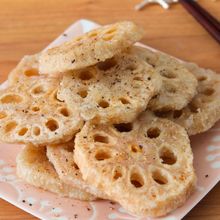 カリッと絶品!蓮根のペッパー揚げ焼き【冷凍蓮根で時短節約】