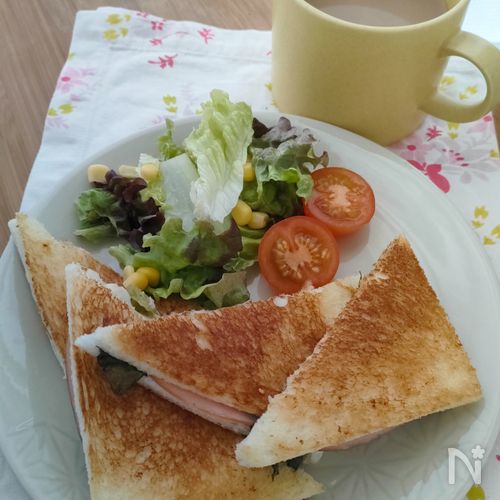 朝ごはん、簡単ランチに♪メキシカンホットサンド