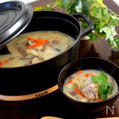 鰤のアラの粕汁