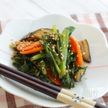 小松菜の野菜炒め