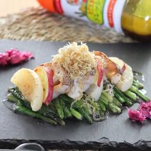 カルシウムたっぷり☆冬野菜のホットサラダ