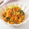 【味つけたったの1つ！】かぼちゃのガーリック醤油そぼろ煮