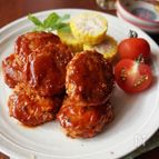 野菜＆豆腐入り！豚つくねのBBQソース